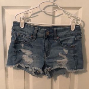 Light navy shorts